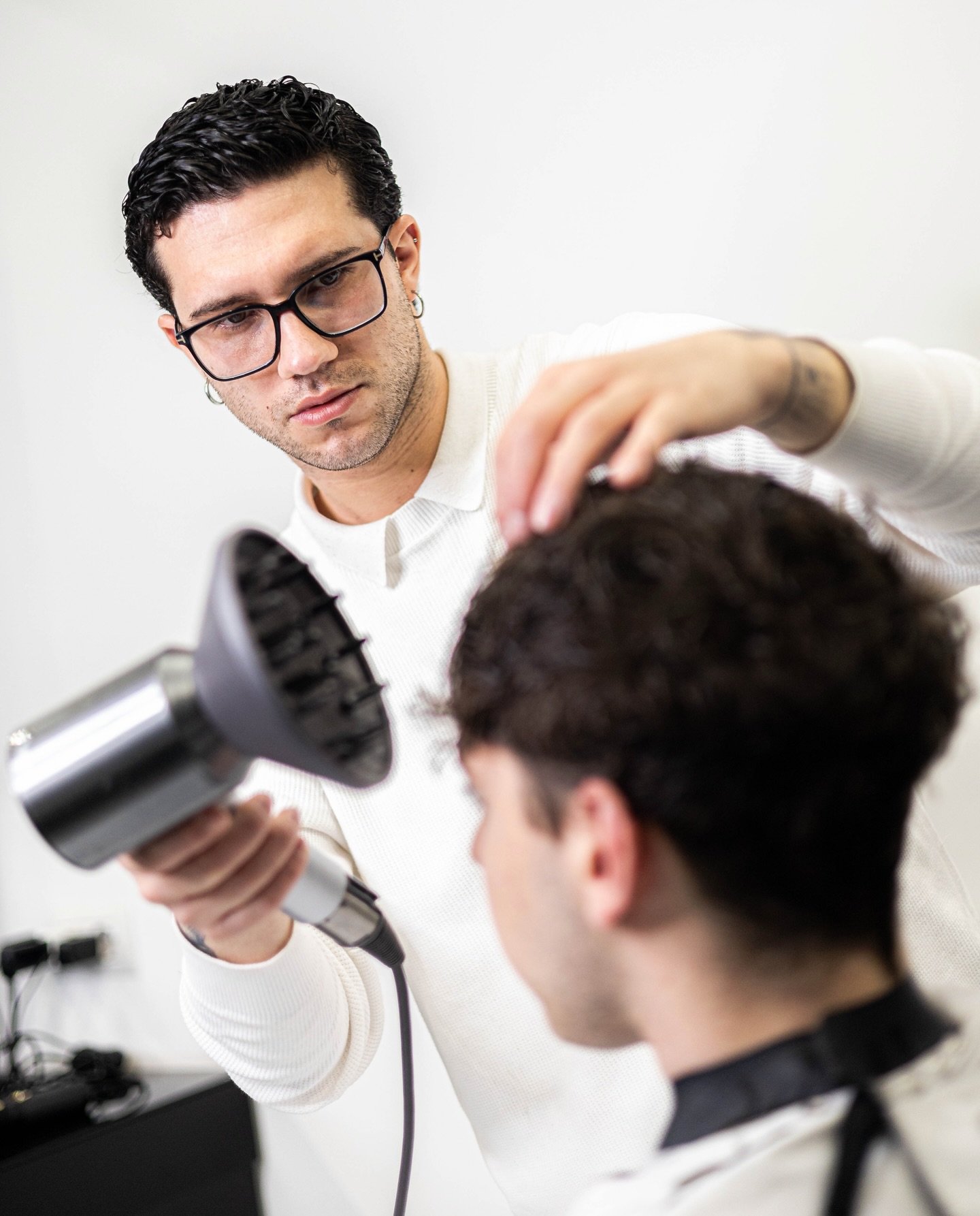 Side profile · low fade